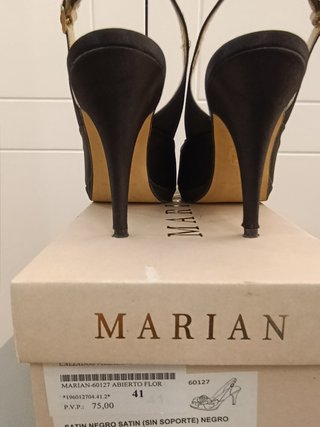 Sandalias de Fiesta Marian Negras Talla 41