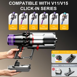 Batteria V11 V15 Click-in per Dyson