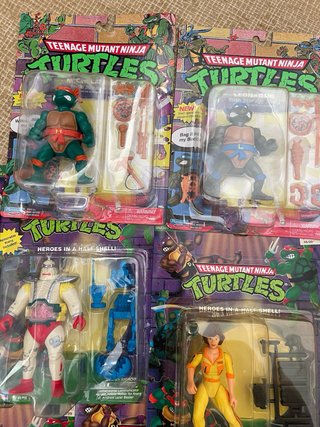 Colección Figuras Tortugas Ninja (1998-2022). NUEV