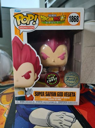 Funko Pop Vegeta God Chase