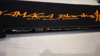 Caña de Spinning Yamaga Blanks bluecurrent 100beta