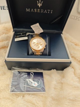 Reloj Maserati Oro y Plata