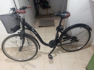 Bicicleta de Paseo Negra City 45