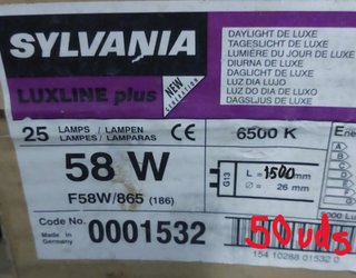 Cajas de  Lámparas Fluorescentes Sylvania