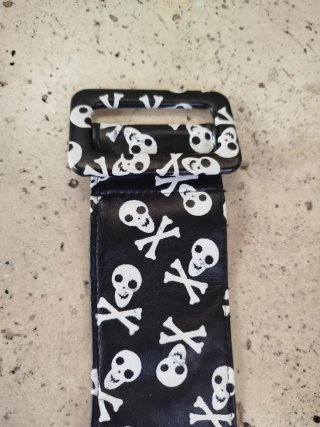 Cinturón Halloween Calaveras