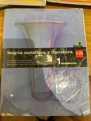 libro lengua castellana y literatura 1 bach