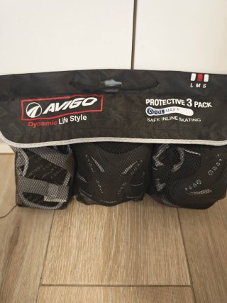 Protecciones Patines Avigo 3 Pack LMS