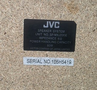 Altavoces JVC