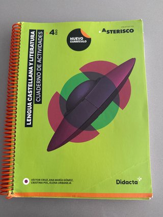 Lengua castellana y literatura, 4 ESO, Proyecto...
