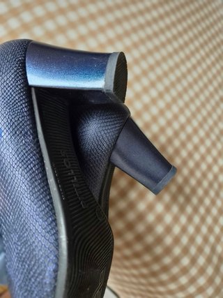 Zapatos Pitillos Talla 38 Azul