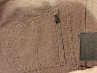 Pantalón Lee Slim Fit Verde Oliva W33 L32