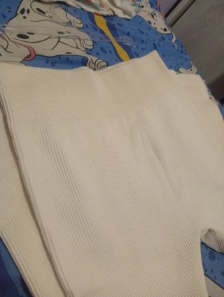 Pantalones Leggings Acampanados Blancos