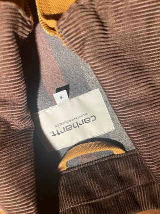 Chaqueta Carhartt Marrón Cremallera