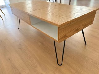 Mesa de Centro Estilo Nórdico