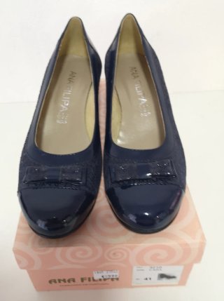 Sapatos Ana Filip Tam. 41 Azul - Novos