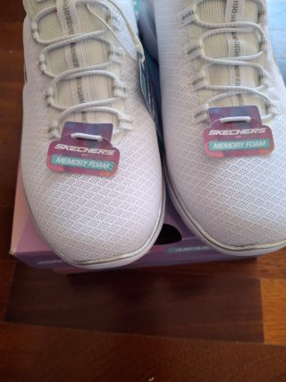 Scarpe da ginnastica Skechers bianche