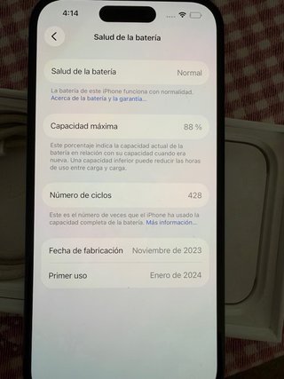 iPhone 15 128GB Negro Libre