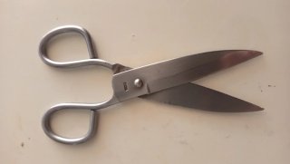 Forbici antiche in acciaio inossidabile