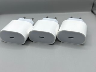 3 Cargadores Apple 18W Original A1692