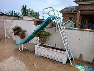 Tobogán para piscina