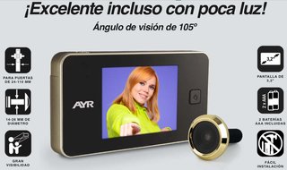 Mirilla Digital AYR con Pantalla 3.2