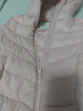 Chaqueta Acolchada Rosa 5-6 Años