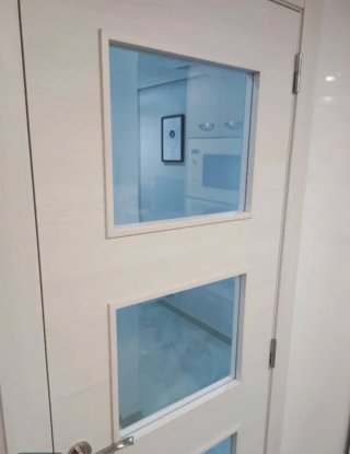 Cristales para puerta de interior