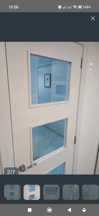 Cristales para puerta de interior