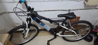 Bicicleta Montaña Niño 24 Negra