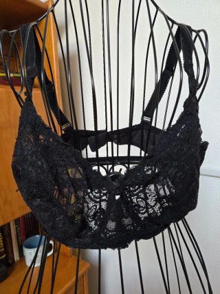 Soutien Triumph Preto Renda