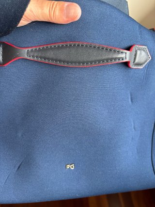 Bolso Purificación Garcia azul marino