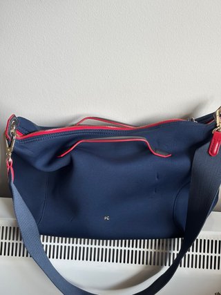 Bolso Purificación Garcia azul marino