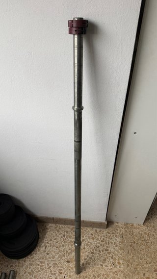 Barras para pesas (2 cortas, 1 larga, 1 Z)