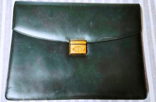 Portafolio Montblanc Negro Piel