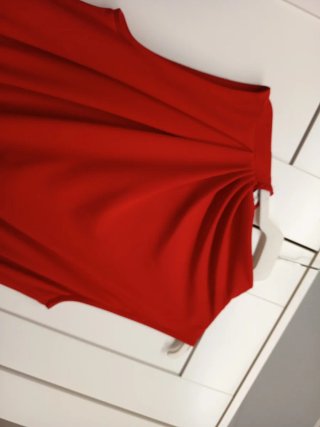 Vestido pantalón rojo