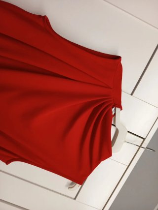 Vestido pantalón rojo