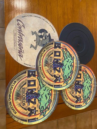 Pack 4 Slipmats para Vinilo