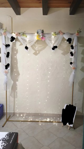 Photocall Boda LED