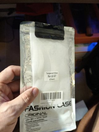 Cristal Templado LG G7 (Fashion Case)