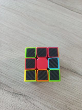 Cubo Rubik Fibra Carbono QiYi