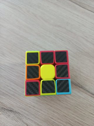 Cubo Rubik Fibra Carbono QiYi
