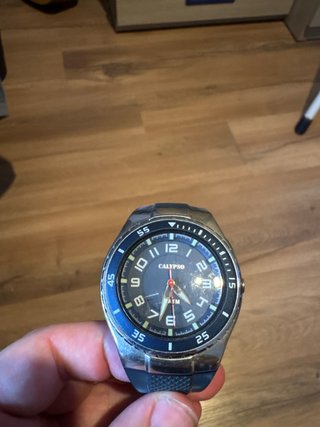 Reloj Calypso Hombre Esfera Azul Sumergible