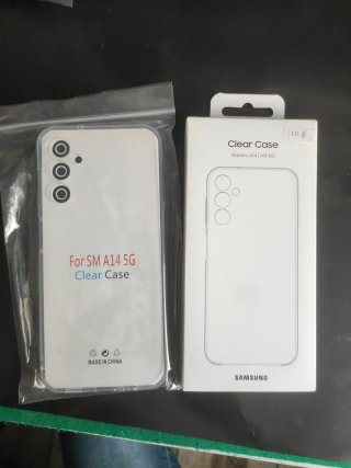 2 Fundas Transparentes Samsung Galaxy A14 5G