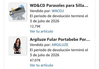 Mochila portabebés Argiluze tipo fular