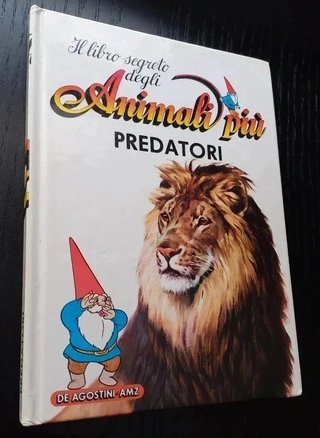 Il libro segreto animali predatori Gnomi 1987