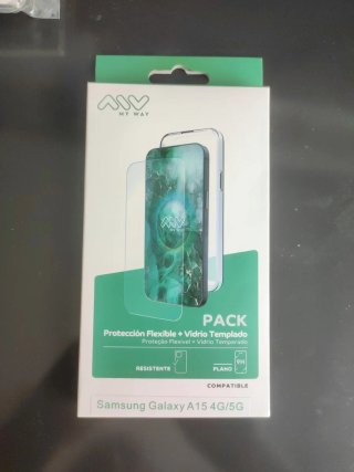 Pack Funda y Cristal Samsung Galaxy A15