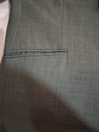 Blazer Gris Cortefiel