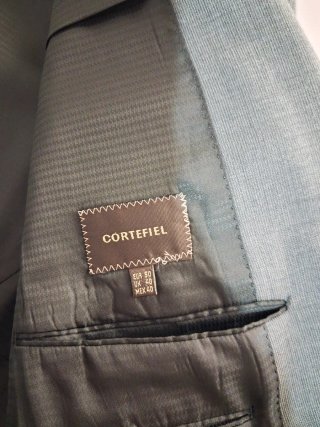 Blazer Gris Cortefiel