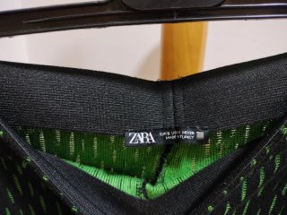Pantalones campana verdes