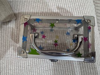 Caja Neceser Transparente con Estrellas